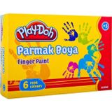 Play-doh Parmak Boyası 30 Ml 6 Renk Play-pr001(1 Paket 12 Adet)