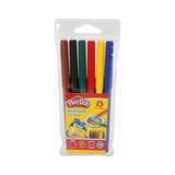 Play-Doh Play Doh 6 Renk Keçeli Kalem Pvc 2Mm