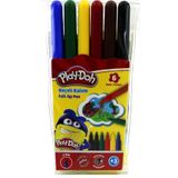 Play Doh Play-doh Keçeli Kalem 2 Mm. 6 Renk (PVC)