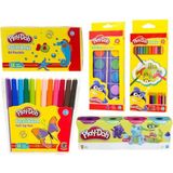 Play-Doh Play Doh Kuru Sulu Pastel Keçeli Oyun Hamuru Kırtasiye Seti