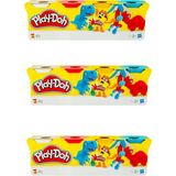 Play-Doh Play Doh Oyun Hamuru 4'lü 448 gr 3 Adet - Renkli