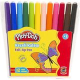 Play-Doh Play Doh Yıkanabilir Keçeli Kalem 12 Renk