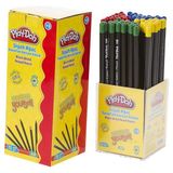 play-doh play-kk009 siyah yuvarlak kurşun kalem 72 li stand (1 paket 72 adet) - Yok