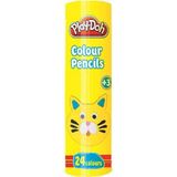 Play-Doh PLAY-KU007 24 Renk Kuru Boya