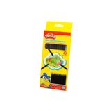Play Doh Playdoh Play-ku025 Kuru Boya Kalemi 12 Renk Mtlk. Siyah Lata Üçgen