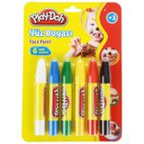 Play-Doh PYU001 Yüz Boyası 6 Renk