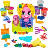 Play-Doh Renkli Kuaför Salonu Oyun Hamuru Seti, 6 Kutu, 3 Yaş ve Üzeri Kız ve Erkek Çocuklar Için Oyuncaklar - (DipCamo)Charcoal-White