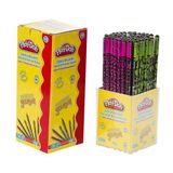 Play-Doh Zebra Desenli Yuvarlak Kurşun Kalem 72'Li Stand PLAY-KK010