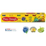Play-Dough Play Dough Mini Oyun Hamuru 6'lı Set 6 Renkli 50 gr Eğitici ve Yaratıcı Aktivite Hamuru