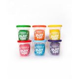 Play & Go 6 Lı Doğal Oyun Hamuru Seti (6 Renk X 75 Gr)
