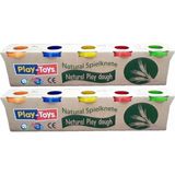 Play-Toys Naturel Play Dough Oyun Hamuru 10'lu