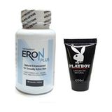 Playboy 120 ml Masaj Yağı + Eron Plus 60'lı Erkeklere Özel