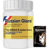 Playboy Rusian Glare Nano 50 ml Rus Merhemi Tüy Dökücü Azaltıcı Krem + 1 Armağan Jel