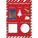 Playdoh Hama boncuk Yılbaşı Yeni yıl ağaç süsleme paketi