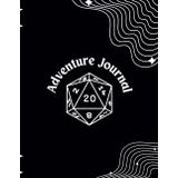 Player Campaign Journal, DnD Adventure Journal, Diary for RPG Players: Notebook designed to keep notes and track a players skills and movements, designed with celestial imagery inside and out.