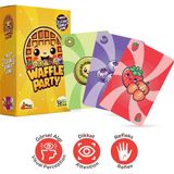 Playever Waffle Party - Dikkat, Görsel Algı ve Refleks Geliştiren Kart Oyunu - Renkli