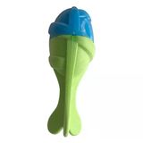Playfull Mavi Yeşil 13x5 cm Sağlam Plastik Sesli Balık Köpek Oyuncağı