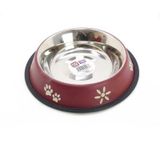 Playfull Renkli Desenli 96 Oz Çelik Mama ve Su Kabı