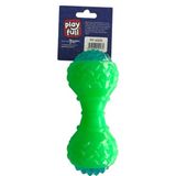 Playfull Yeşil 5x15 cm Dumbel Aktivite Sesli ve Işıklı Köpek Oyuncak