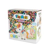 PlayMais MOSAIC Dream Unicorn yaratıcı set, 5 yaşından büyük çocuklar için, 2.300'den fazla adet ve tek boynuzlu atlı 6 mozaik yapışkan resim, yaratıcılık ve ince motor becerilerini teşvik eder, doğal oyuncak