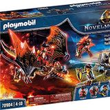 Playmobil 70904 Novelmore Şövalyeleri Ejderha Saldırısı, Ortaçağ Kalesi ve Şövalyeler Oyuncağı, eğlenceli yaratıcı rol yapma, oyun seti 5 yaş ve üzeri çocuklar için uygundur