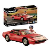 Playmobil Famous Cars 71343 Magnum, P.I. Ferrari 308 Gts Quattrovalvole, Süper Spor Araba, Araba Hayranları İçin Koleksiyon Parçası, Koleksiyoncular ve 5 Yaşından Büyük Çocuklar İçin Oyuncak