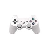 Playstation 3 Uyumlu Kablosuz Bluetooth Kumanda Double-Shock Oyun Kolu - Beyaz