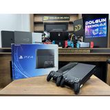 Playstation 4 Parlak Kutulu 500 Gb Çift Kol Playstation 4 - Playstation4 - Ps4 - Ps4 (İkinci El)