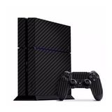 PlayStation 4 Siyah Carbon Fiber Kaplama Takımı