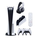 Playstation 5 + 2. Kol + 3D Pulse Kulaklık + Şarj İstasyonu + Media Kumandası
