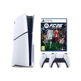 Playstation 5 Slim 1 TB CD'li + 2 Kol Dualsense + PS5 FC26 Oyun (İthalatçı Garantili)