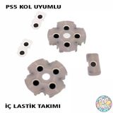 Playstation 5 Version 1 Kol İç Lastik Takımı 5 Parça Ps5 V1 Kol Tamiri Ps5 Yedek Parça