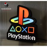 Playstation Ps Tasarımlı Led Gece Lambası Çok Renkli