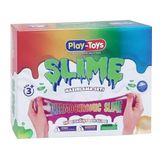 PLAYTOYS DIY Termokromik Slime Hazırlama Seti, Renk Değiştiren Sihirli Slime Kiti, STEM Destekli Duyusal ve Yaratıcı Oyuncak, 3+ Yaş Çocuklar İçin