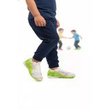 Playup Beyaz Yeşil Bilekten Çoraplı Erkek Çocuk Halı Saha Ayakkabısı Fh-252-153 F