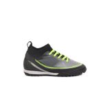 Playup Siyah Bağcıklı Çoraplı Unisex Çocuk Futbol Ayakkabısı Halı Saha FH-251-141