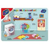 Playwood 296 297 Ahşap Tutmalı Banyo Malzemeleri