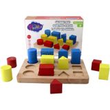 Playwood 314 Ahşap Geometrik Büyükten Küçüğe Sıralama