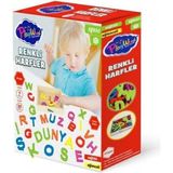 Playwood Ahşap Renkli Harfler ONY-402 Kasalı 7 Renk 33 Parça 3+