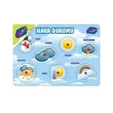 Playwood Ahşap Tutmalı Puzzle Hava Durumu Ony285