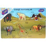 Playwood Ahşap Tutmalı Vahşi Hayvanlar Ony-328/329
