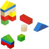 Playwood Eğitici Ahşap Bloklar 29 Parça - Renkli