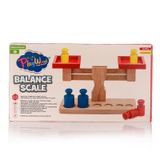 PLAYWOOD KUTUDA AHŞAP TERAZİ