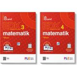 Ple Akademi 8. Sınıf Matematik Edk 3 ve Edk 4 Etkileşimli Ders Kitabı Seti | Lgs Hazırlık Matematik Kaynak Kitap Seti