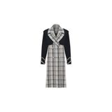 PleasureOfSilk Vest Or Coat Yün Ceket Ve Yelek Beyaz S