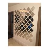 pleksiaksesuar -dekoratif-pekesi 12x12cm-pleksi-ayna-(1adet) cam ayna DEĞİLDİR