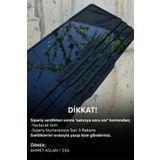 Pleksimanya Kişiye Özel Ful Pleksi Mat Siyah Plakalık