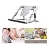 Plentiful Ayarlanabilir Katlanabilir iPad Stand 14INÇ Metal Masaüstü Telefon Tablet Standı - Gümüş