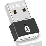 Plentiful Bluetooth Adaptör 5.3 USB Bluetooth Dongle Kablosuz Masaüstü Laptop PC Tak/Çalıştır Windows 11/10/8.1/7 ile Uy