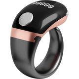 Plentiful Titreşimli Akıllı Zikir Yüzüğü | LED Ekranlı Dijital Tesbih & Otomatik Tur Sayacı - Rose Gold